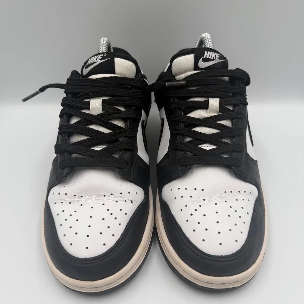 Nike Dunk Low Women Size 8 Sneakers Panda Black White DD1503-101